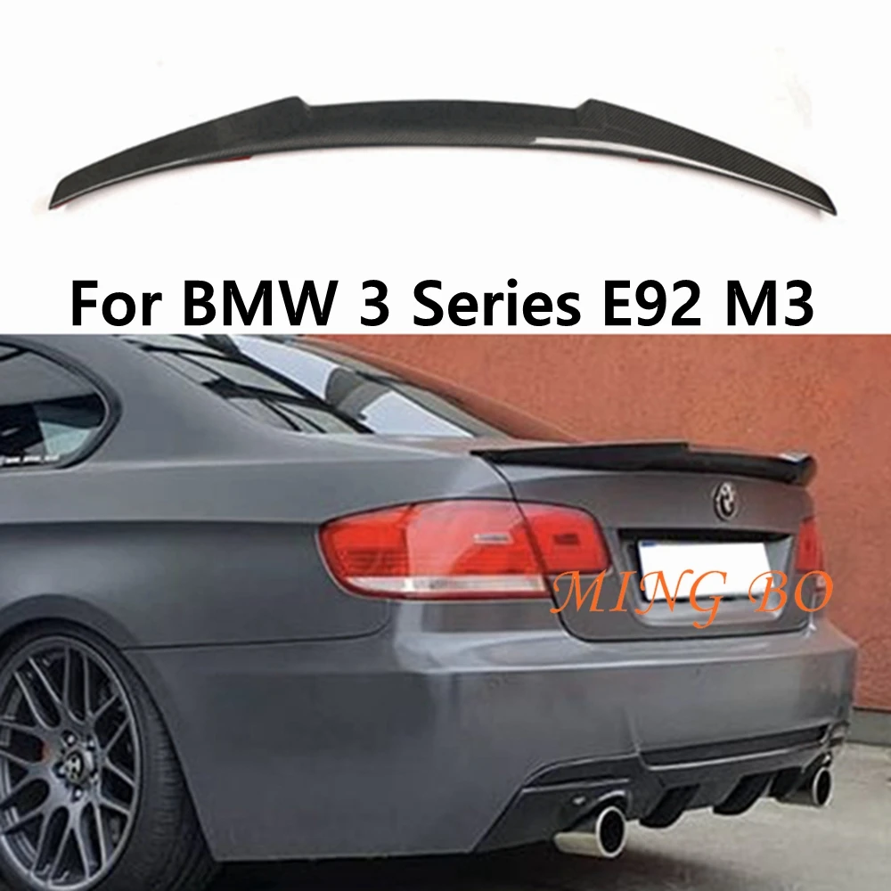 

Для BMW 3 серии E92 и E92 M3 Coupe M4 стильный задний спойлер из углеродного волокна крыло багажника 2005-2013 FRP кованый УГЛЕРОДНЫЙ