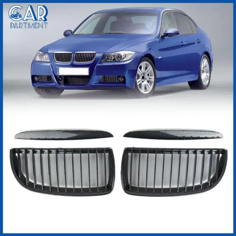 

1 пара, сменная радиаторная решетка Liplasting из углеродного волокна для BMW E90 3 серии Wagon Sedan 2005-2008