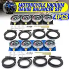 4 шт., манометр для мотоциклетного карбюратора HondaYamahaSuzuki