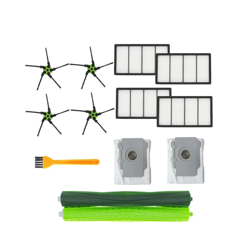 

Side Brushes Roller Brush Vacuum Cleaner Filters Set For Irobot Roomba S9 S9+ Vacuum Cleaner