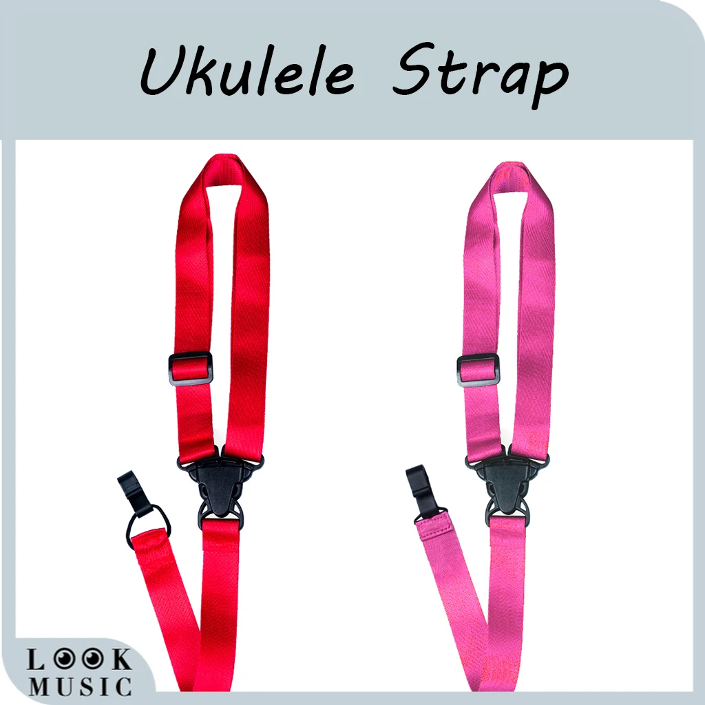 

Professional Adjustable Nylon Ukulele Hawaii Guitar Strap