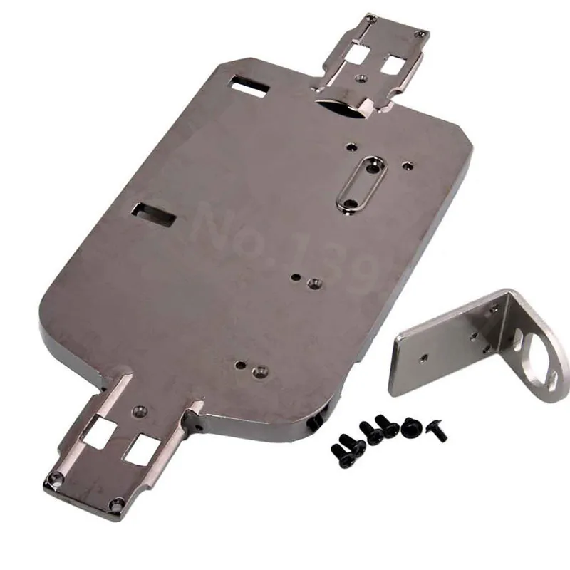 

RC Car WLtoys Upgrade Part Aluminum Alloy Rally Car Chassis 380 390 Adjustable Motor Amount For 1/18 A929 A949 A959 A969 A979