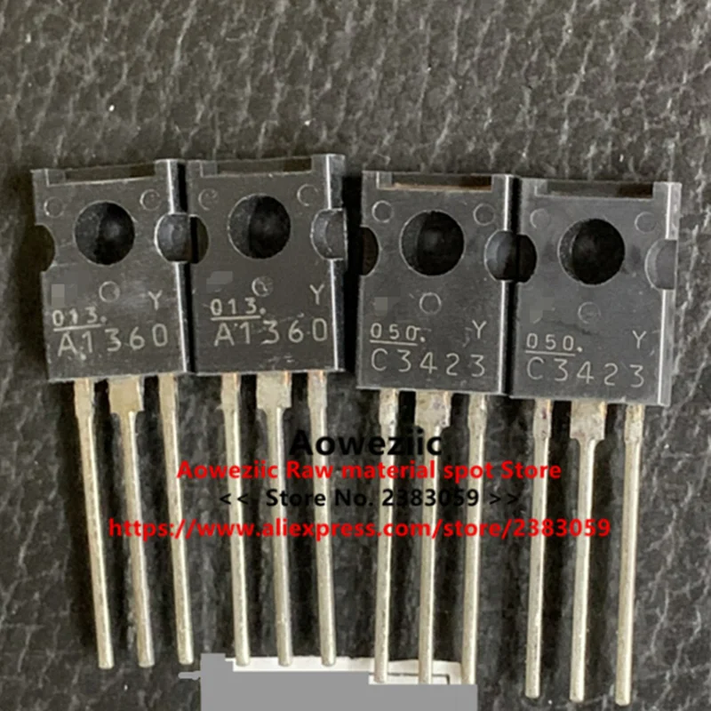 Aoweziic 100% новый импортный оригинальный 2SA1360 2SC3423 A1360 C3423 TO-126 звуковой транзистор средней мощности