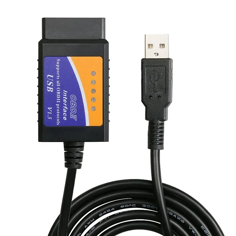 Фото N26R-OBD2 для сканера кодов USB V1.5 с переключателем HS/MS CAN ELM327 Forscan для диагностического сканера автомобилей Ford Obdmonster №5