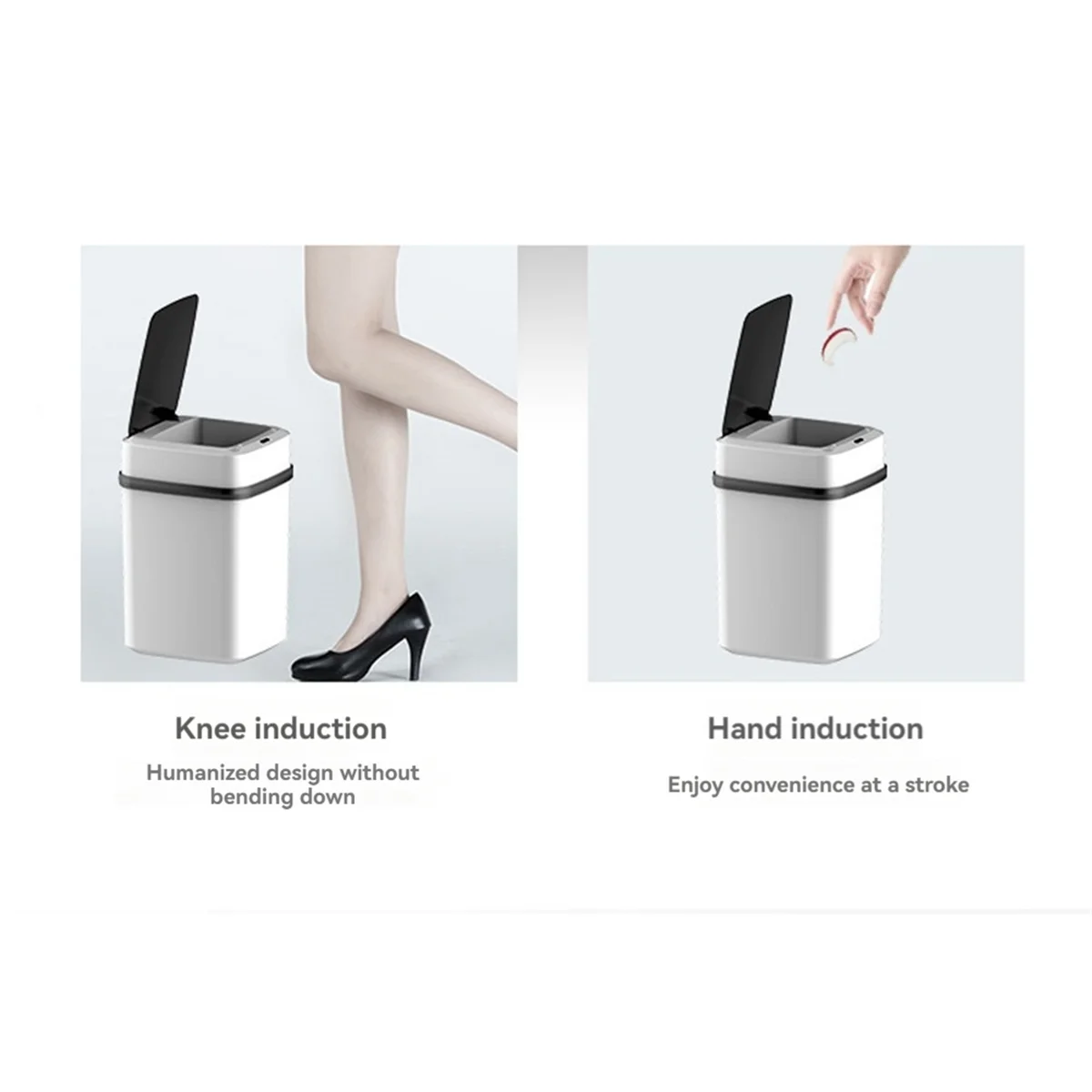 13 л умный мусорный контейнер для кухни ванной комнаты автоматический датчик