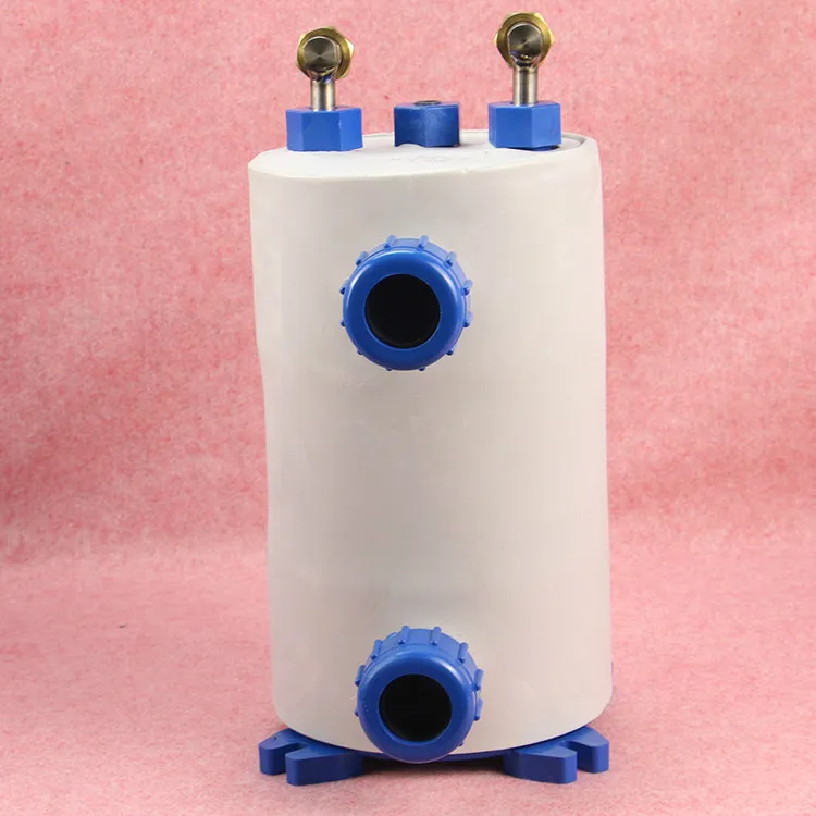 Испаритель из чистого титана водяной бак 1HP холодный и теплый пистолет