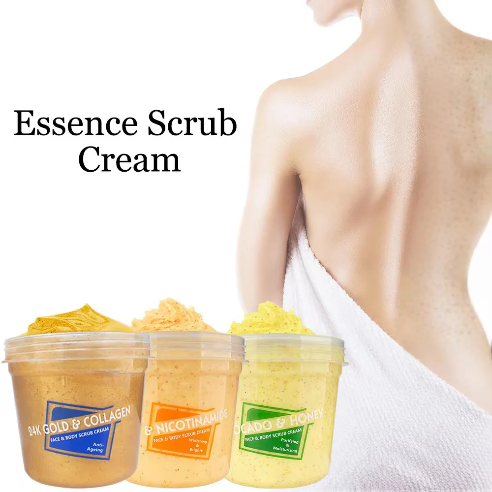 

Gentle Soothing Body Scrub Body Wash Exfoliating Dead Skin Brighten Skin Tone Repair Improve Rough Whole Body Skin Care 300ml