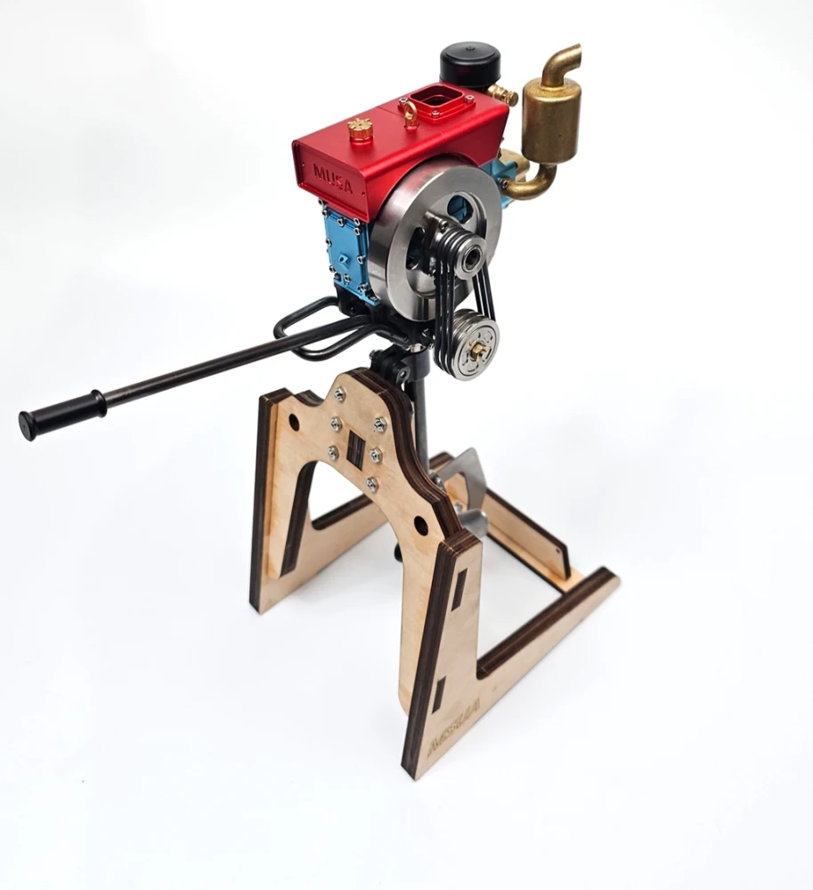 Модель одноцилиндрового дизельного двигателя MUSA 2.2CC с металлическим подвесным