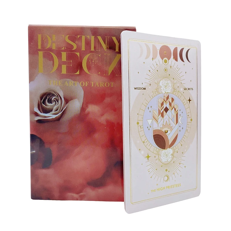 

Tarot Deck Destiny Decks Tarot Cards Divination Prophecy Tarot Board Games 12*7cm