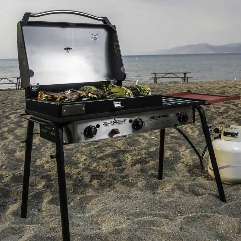 

Gas Grill 16 Outdoor Stove with BBQ Box Accessory, SPG90B, 90,000 BTU Propane