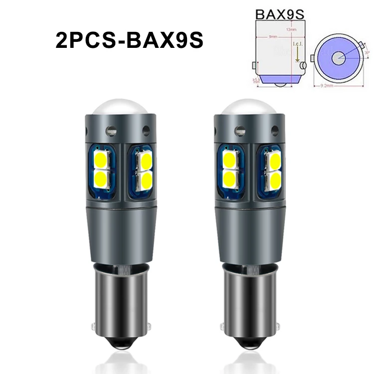 

Nlpearl 2x Сигнальная лампа BA9S T4W Светодиодная лампа BAX9S BAY9S H21W H6W Светодиодная 12 В Автомобильная светодиодная лампа Canbus 3030 чипов Внутреннее освещение Купольная лампа