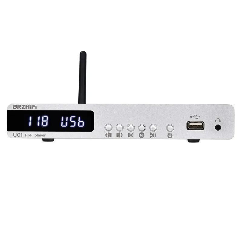 BREEZE 2025 новейшая музыкальная USB-накопитель BRZHIFI U01 без потерь APE-плеер ES9038, декодер, цифровой проигрыватель, Bluetooth 5,0 (art.: 3920cf09c41cd) - 3920cf09c41cd