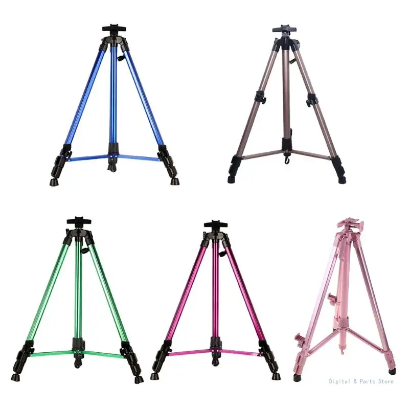 

M17F Collapsible Artist Easel Telescopic Alloy Tripod Art Painting Display Stand with Carry Bag for Indoor Outdoor Painting
