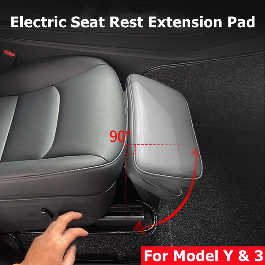 

Роскошный электрический удлинитель для сиденья Tesla Model 3 Model Y 2022 2021 RHD LHD