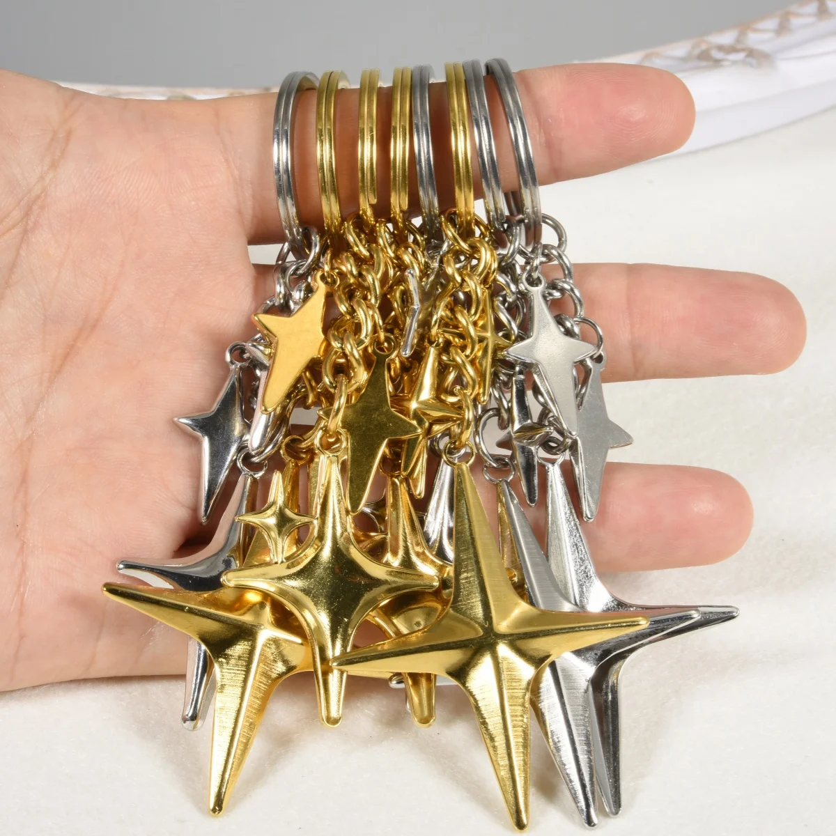 Брелок из нержавеющей стали