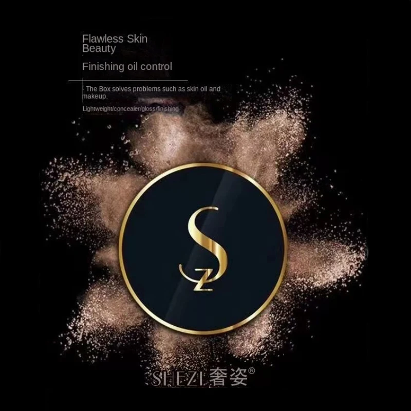

Shezi Air Cushion BB Cream Waterproof Foundation Full Cover Oil Control Face Base Makeup Soft Concealer Beauty Makeup Cosmetics