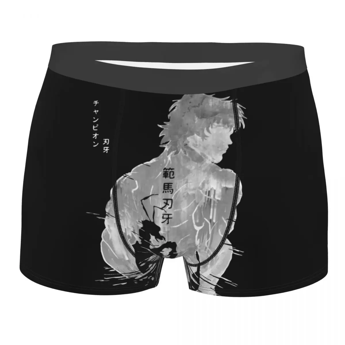 

Novelty Boxer Shorts Panties Briefs Men Demonic Mantis Hanma Baki The Grappler Underwear Soft Underpants for Male Plus Size