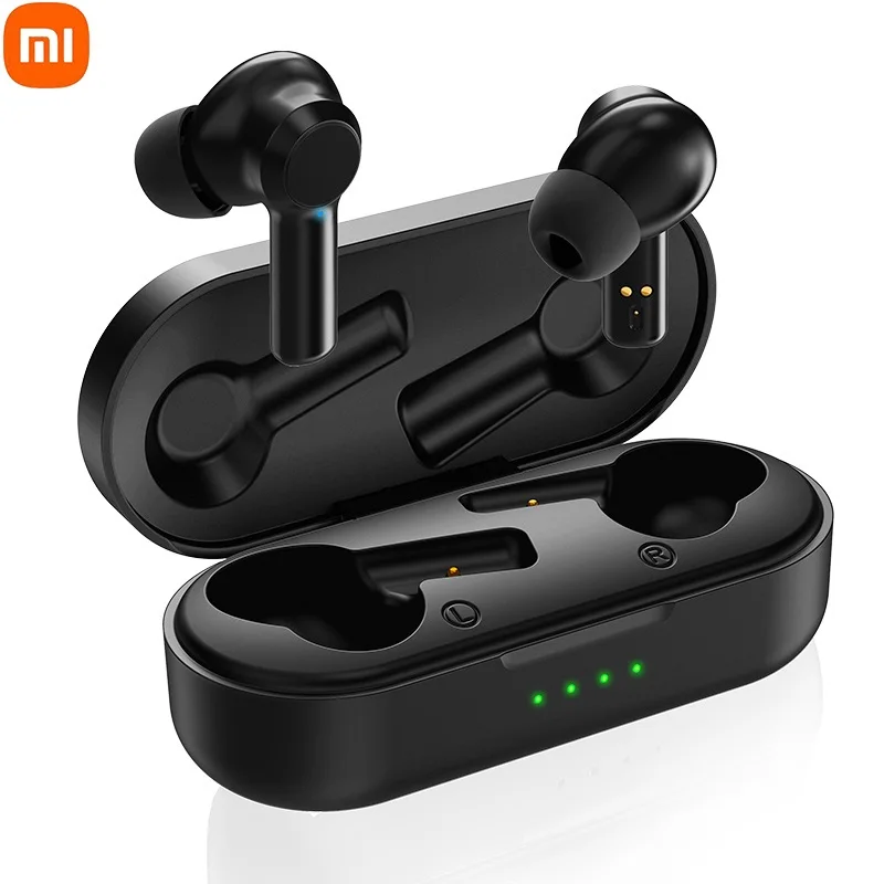 

xiaomi New W20 TWS Bluetooth 5.0 Earphone Wireless Headphone Stereo Min Headset Sport in Ear Earbuds with Microphone Charger Box