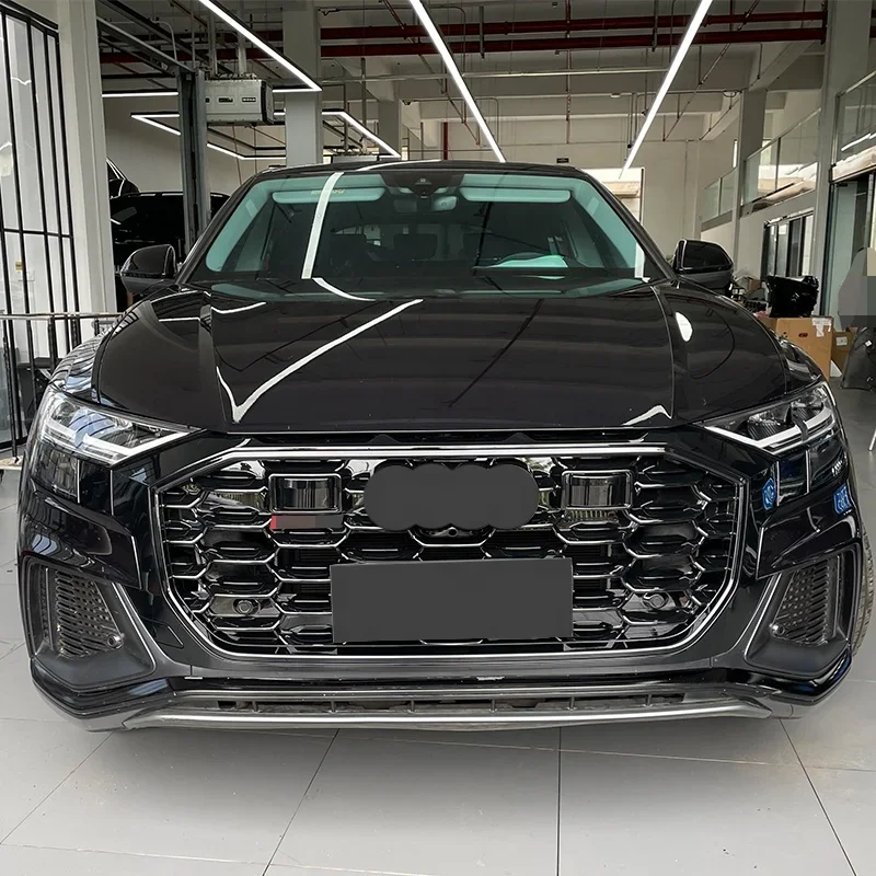 2018-2022 автомобильные аксессуары RSQ8 передняя решетка радиатора для Audi Q8 обновление