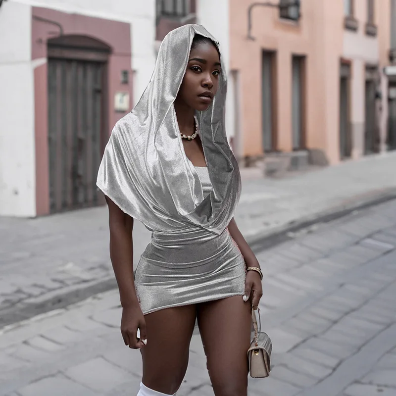 Рисунок 4 - Модное бархатное платье из двух предметов