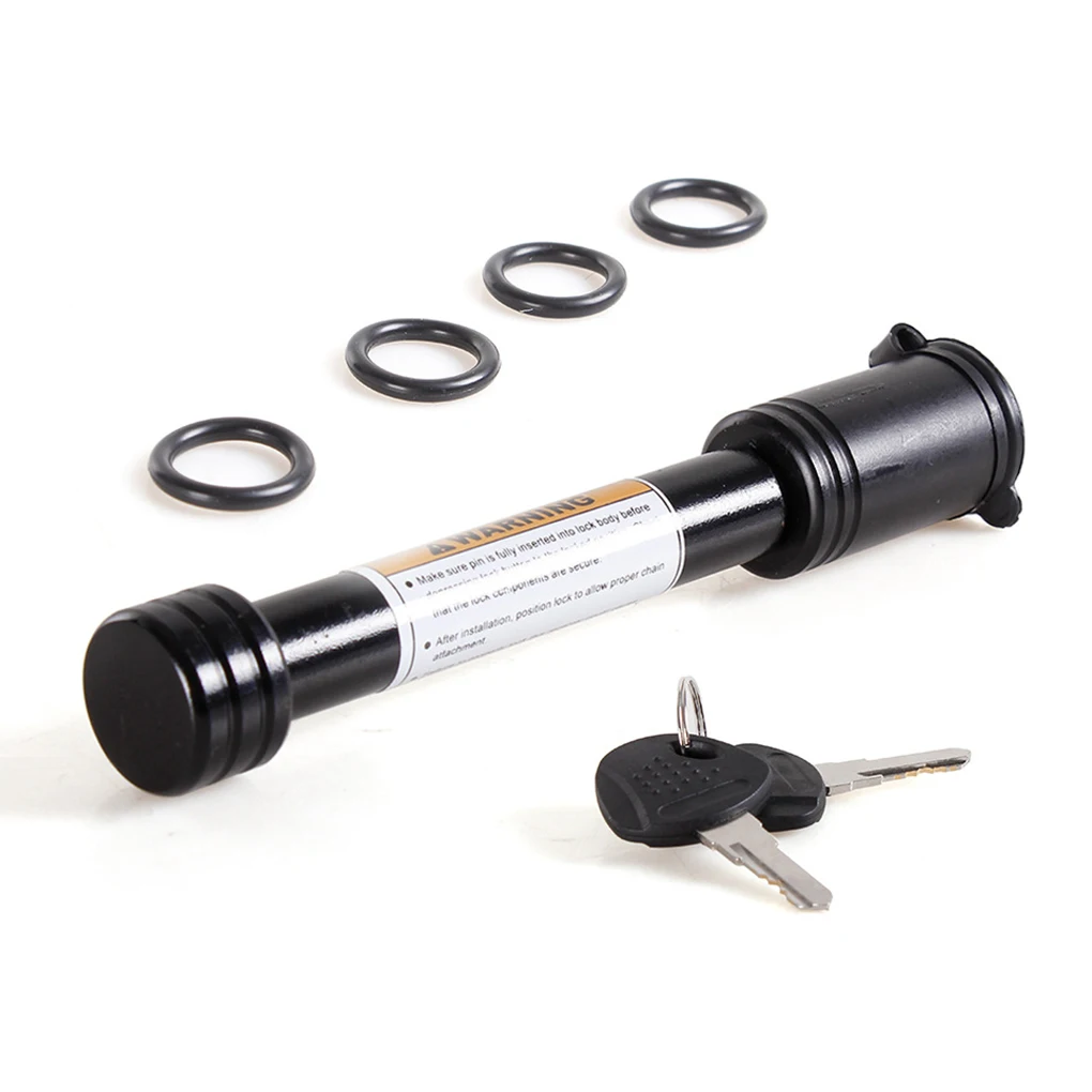 

Carbon Steel Trailer Hitch Lock Portable Detachable Anti-lost Universal Anti-corrosive Powder Coating Pin with 2 Keys