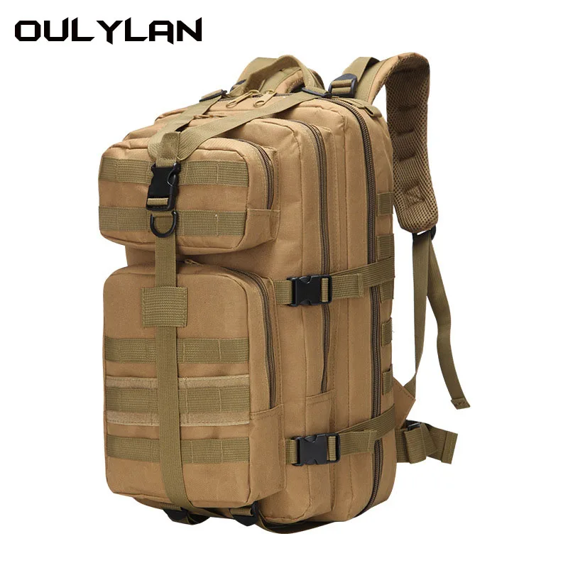 

Oulylan Outdoor 3P Sports Backpack Waterproof Multifunctional Large Capacity MOLLE Expansion Military Fan Training Backpack