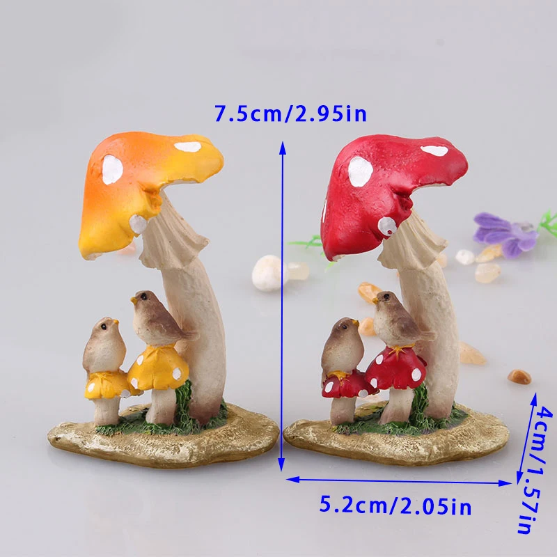 Микро-гриб ландшафтное украшение аквариум для сада фотоальбом милый