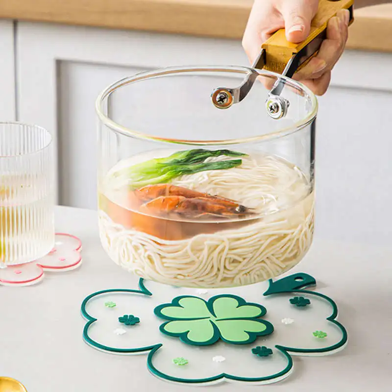 

Kitchen Non-slip Nsulation Mat Beautiful And Practical Heat-resistant