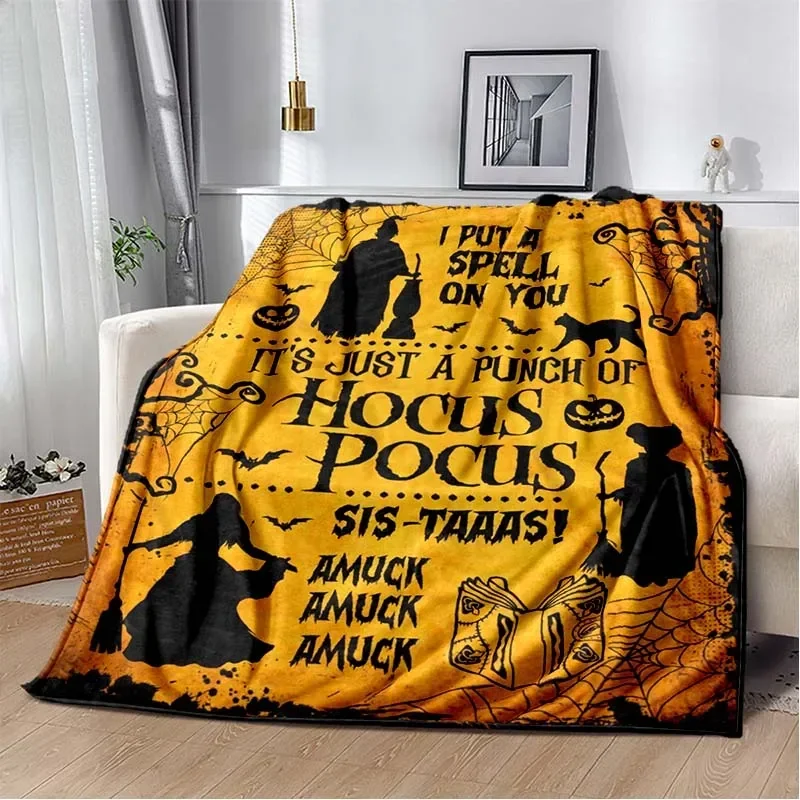 Фланелевый плед MINISO Hocus Pocus