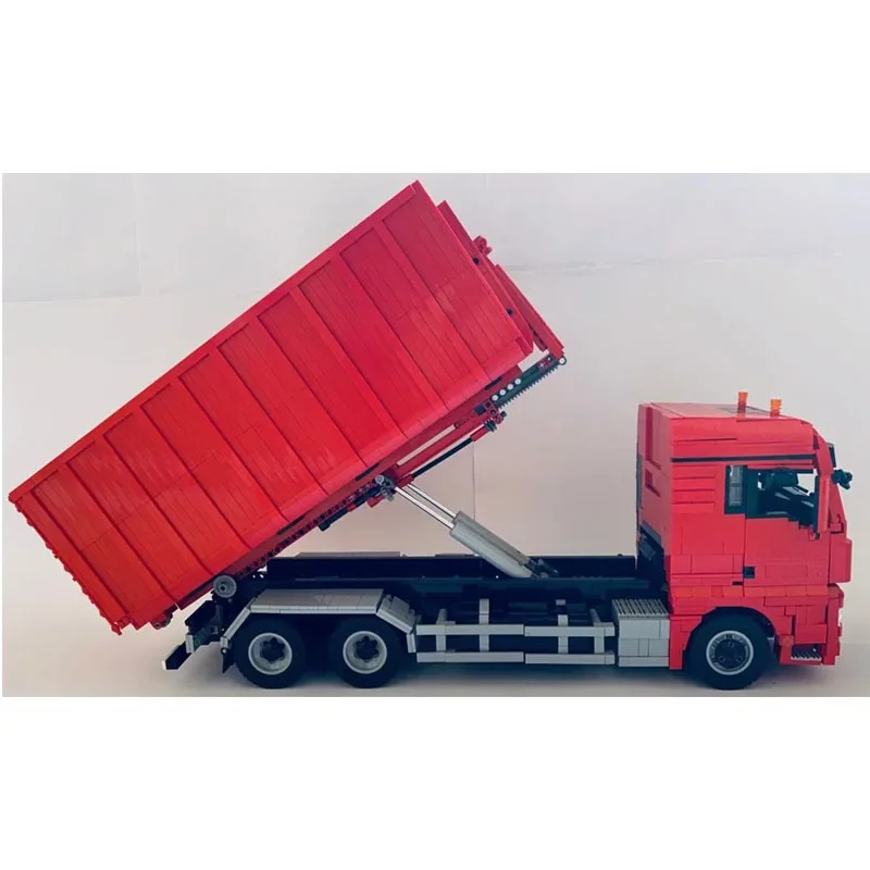 Строительные блоки цвет красный Радиоуправляемый городской крюк вилочный