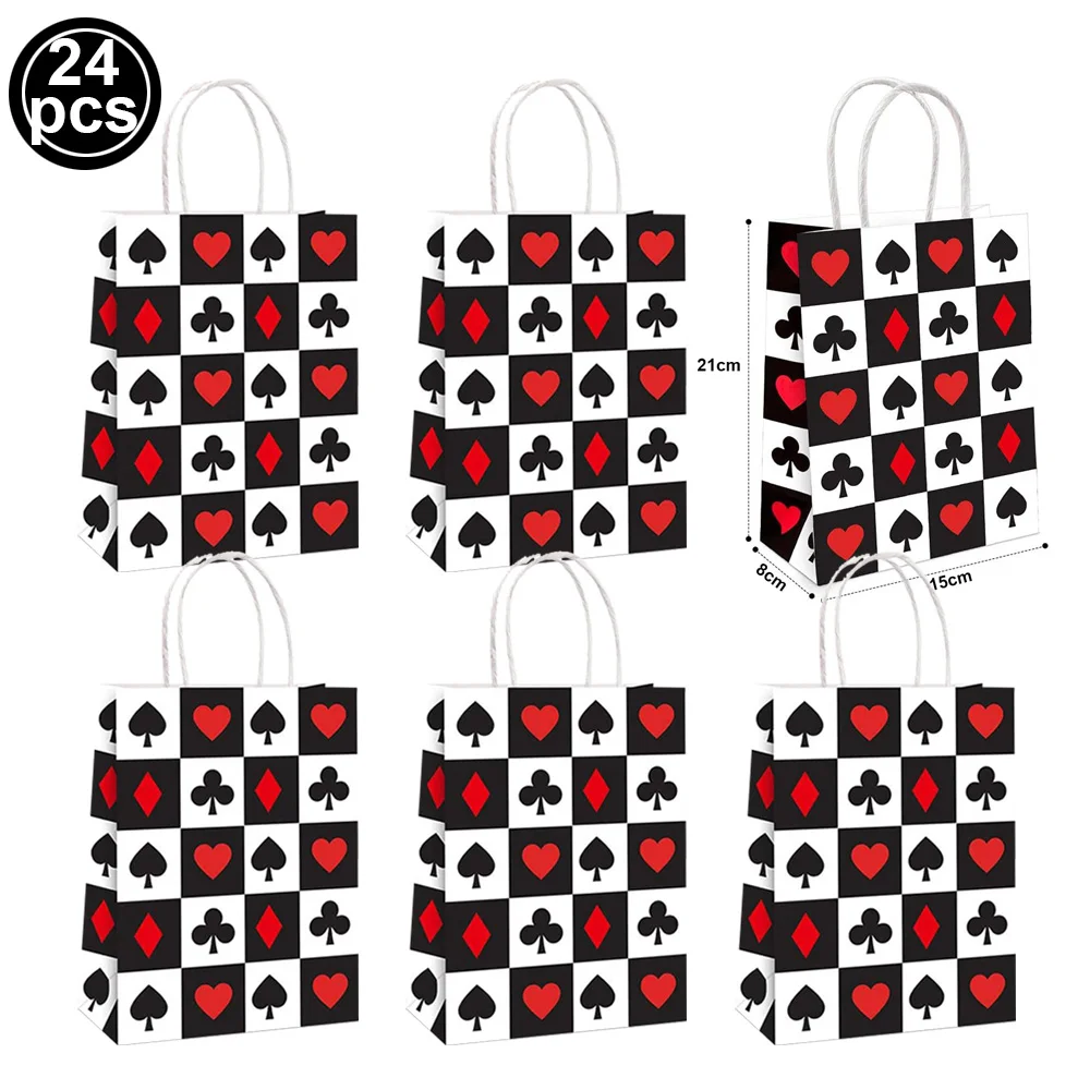 

Подарочные пакеты для покера 6/12/18/24 шт