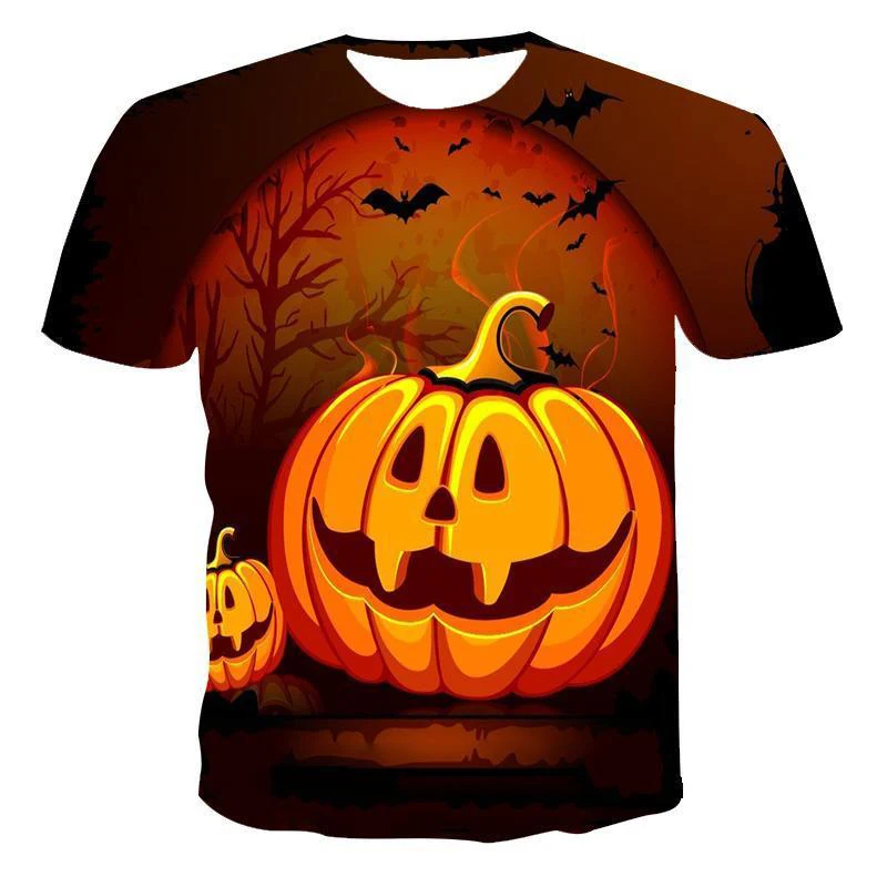 

Модная трендовая забавная Мужская футболка с рисунком летучая мышь на Хэллоуин, Повседневная футболка с 3D-принтом в стиле хип-хоп Harajuku, индивидуальная футболка с круглым вырезом и короткими рукавами