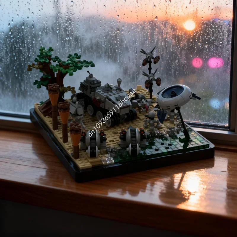 Фото 957 деталей MOC: Модель микро-турботанка «Кашхайк II» — Конструктор, Архитектурная игрушка, Подарок на праздник, Идея для сборки №1