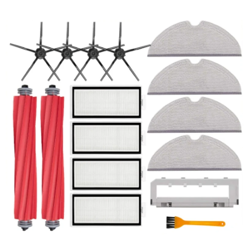 

Main Side Brush Hepa Filter Mop Rag Cover Replacement For Xiaomi Roborock Q7 Max / Max+ / T8 Vacuum Cleaner Spare Parts