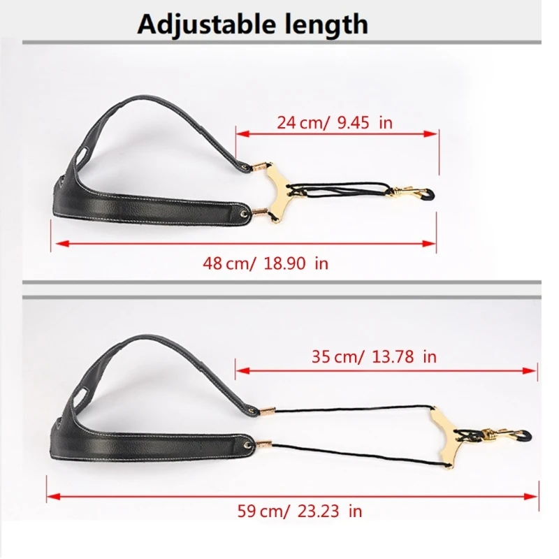 Регулируемая длина шейного ремня для саксофона шейный ремень простой в