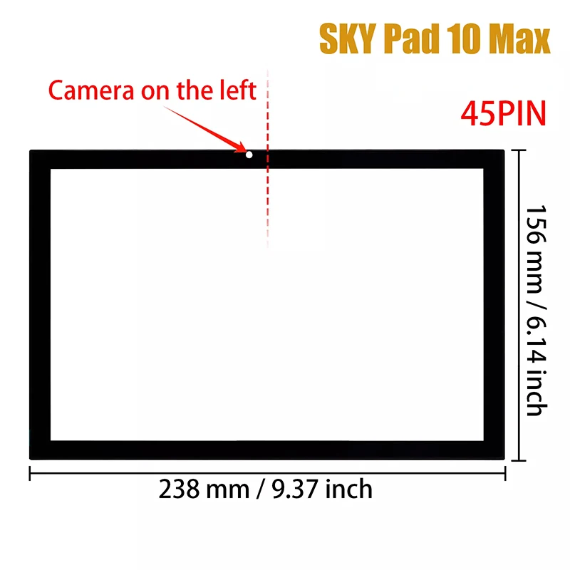 10 1 дюйма для устройств Sky Pad Max планшетный компьютер конденсатор сенсорный экран