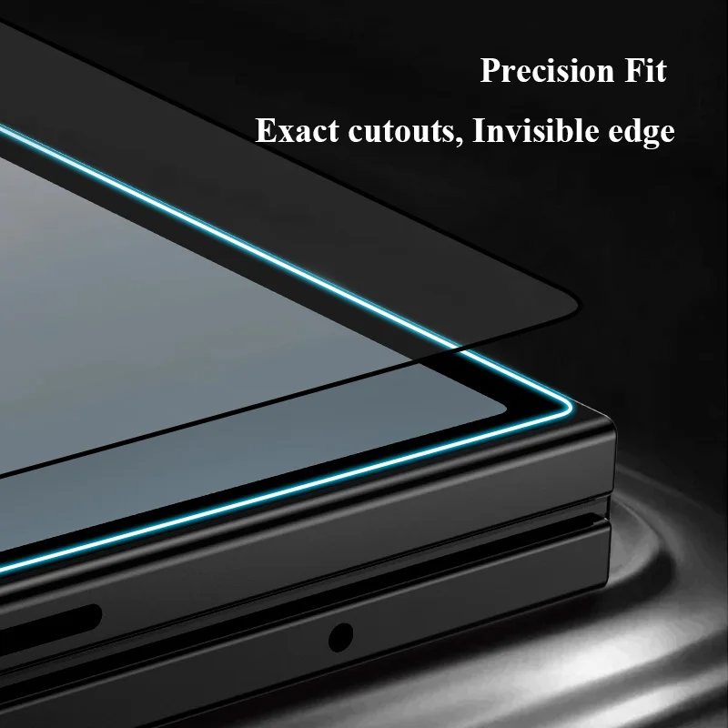 Фото Защитная пленка LeReach CF для Samsung Galaxy Z Fold 8 Ultra Z Fold 7 5G, 2 шт., с автоматическим выравниванием, закаленное стекло, без пыли, герметичная защита экрана №4