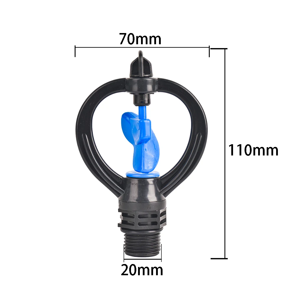 Садовый спринклер 360 градусов 1/2 дюйма