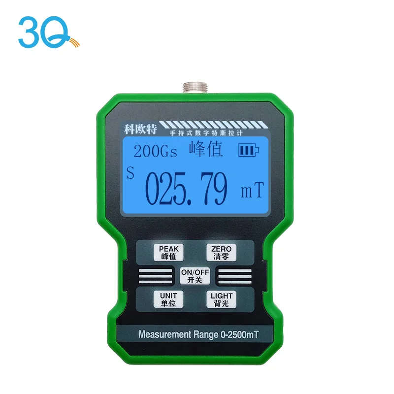 

3Q Top 10 High precision Gauss Meter Digital Tesla Meter Koot Magnetic Field Magnetic Intensity Detector Handheld Flux Meter