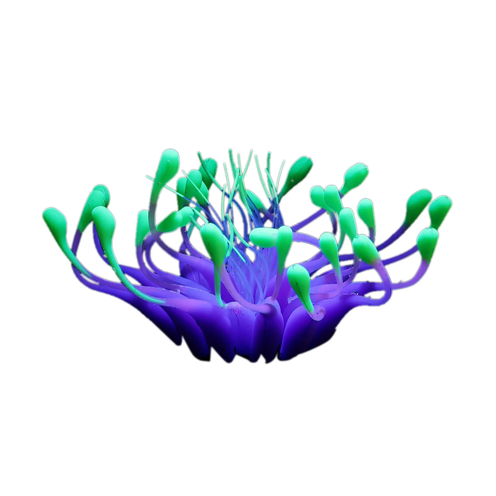 

Имитация аквариума морской силикон ремесло Домашний Ландшафт Декор светящийся эффект фон искусственный Коралл подделка для аквариума