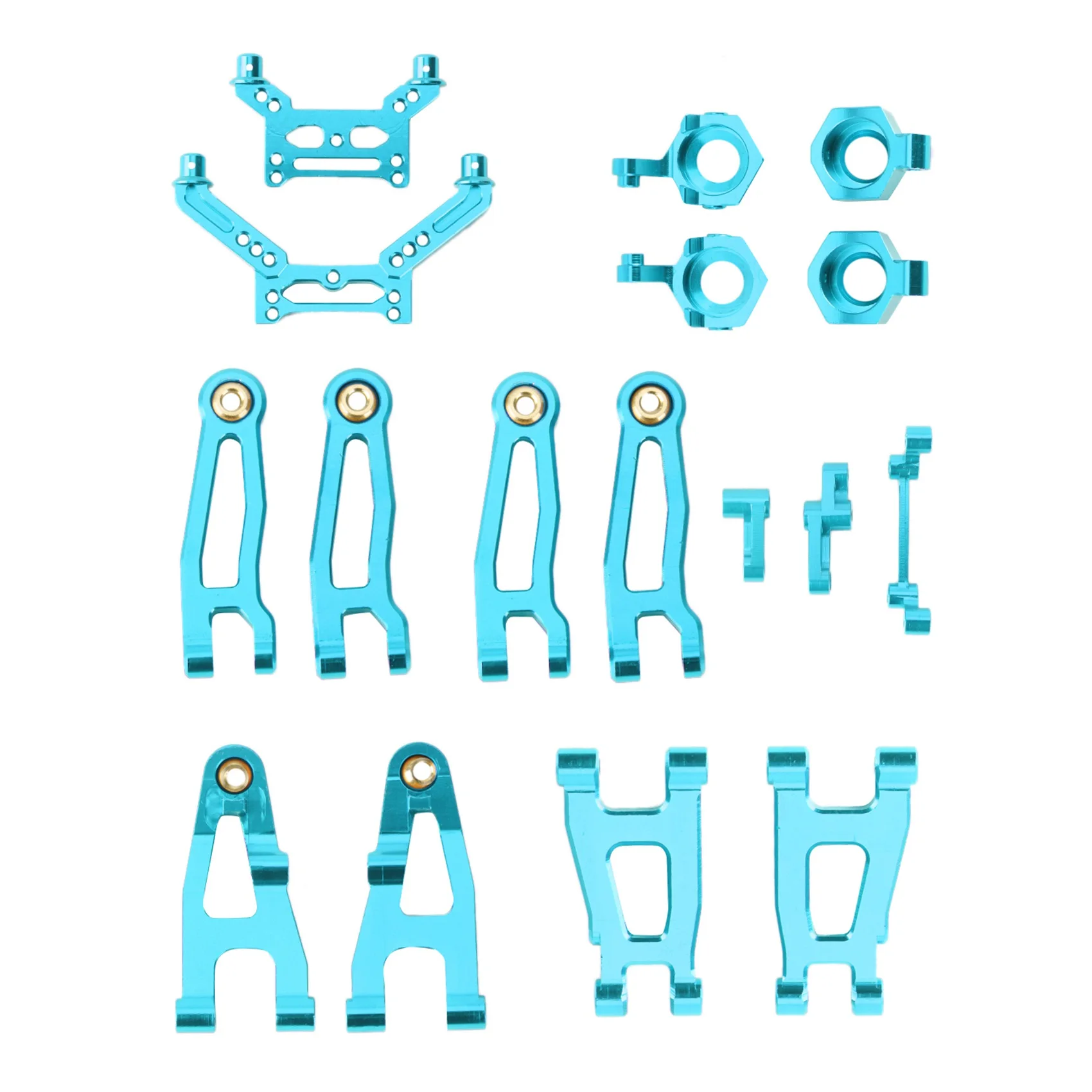 

Metal Upgrade Parts Kit Swing Arm for SG 1603 SG 1604 SG1603 SG1604 UD1601 UD1602 1/16 RC Car Accessories,Blue