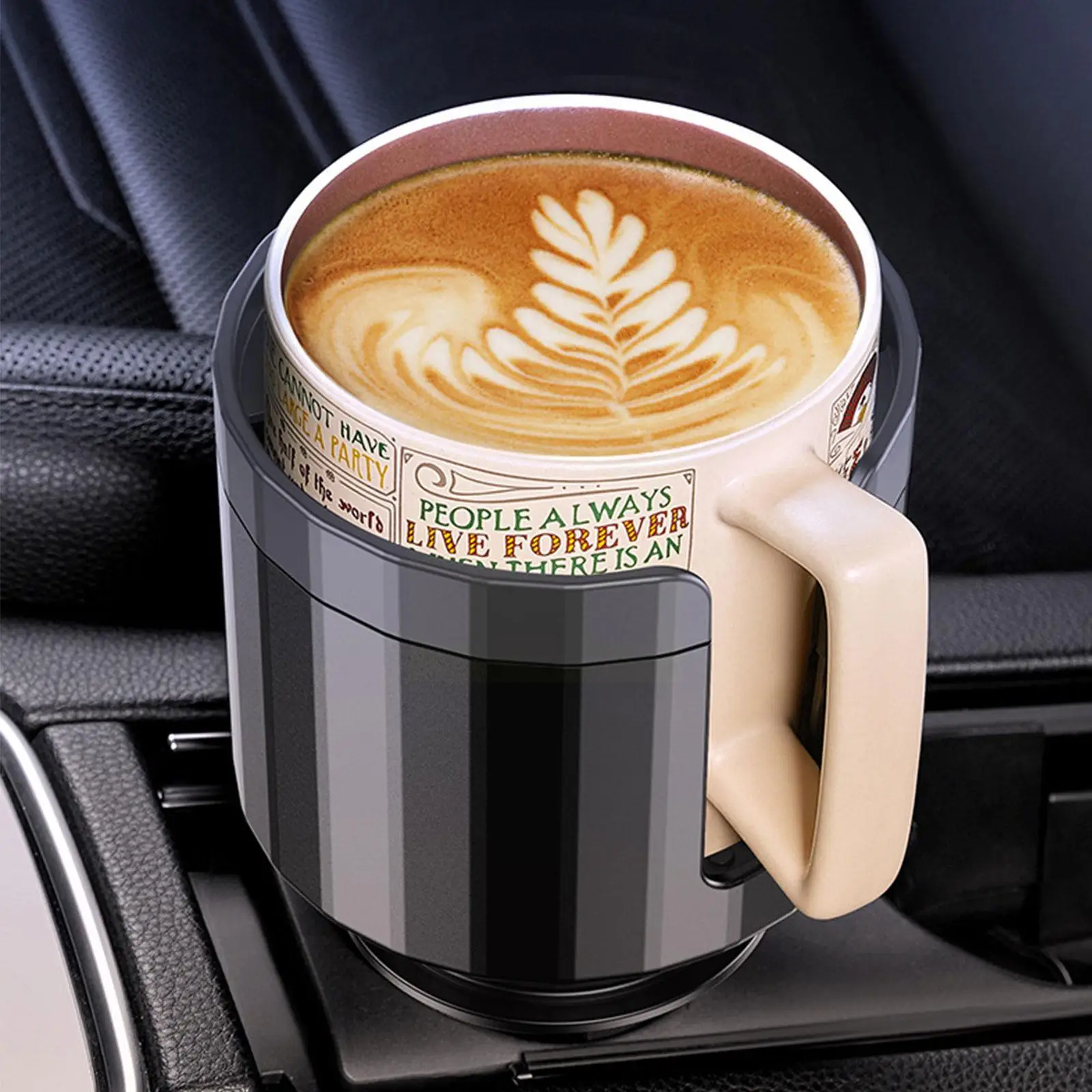 Выдвижной Автомобильный держатель для чашки большой автомобильный диаметр 105 мм