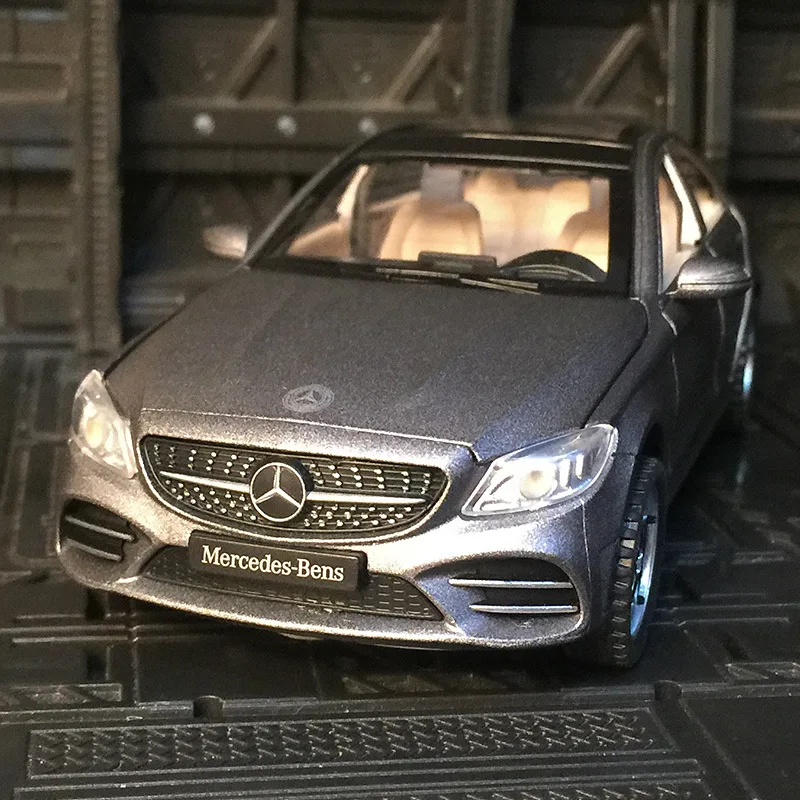 Новинка 2021 литые модели автомобилей 1:32 миниатюрный автомобиль Mercedes Benz C260L из