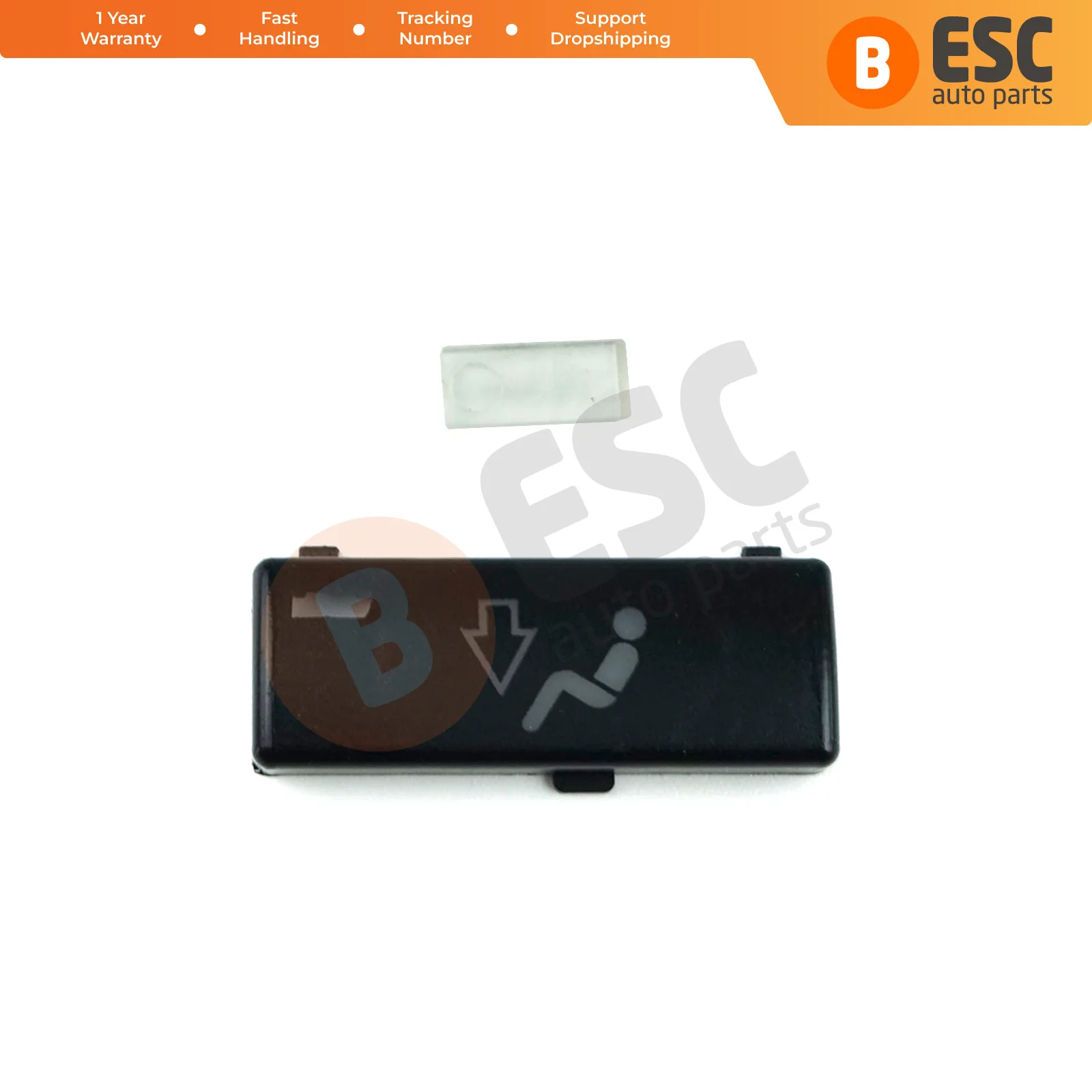 

EDP88-3 1 Piece Air Con Heater Climate Conditioning Ventilation Control Down Button Cover 6972163 for BMW X5 E53 5 Series E39