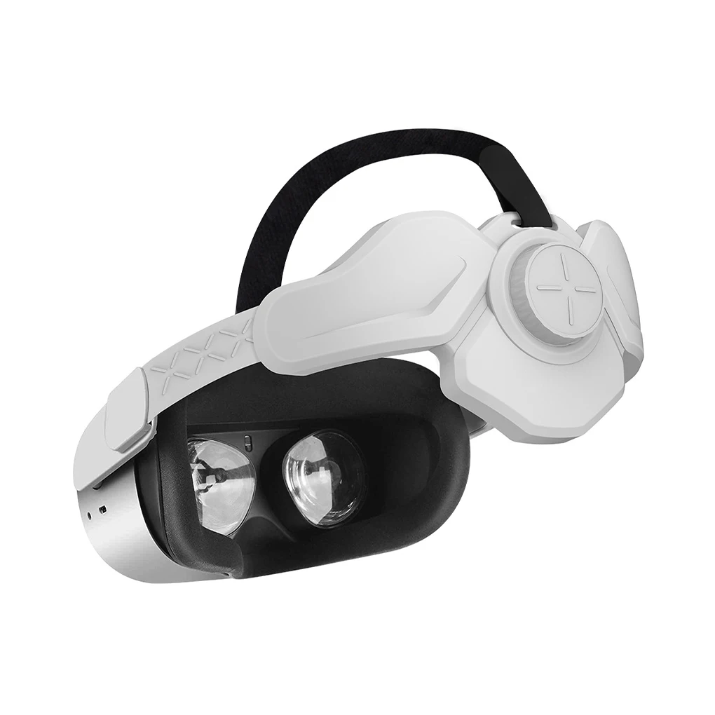 

Регулируемая фиксируемая повязка на голову VR ремешок на голову для гарнитуры, сменная подушка для Oculus Quest 2