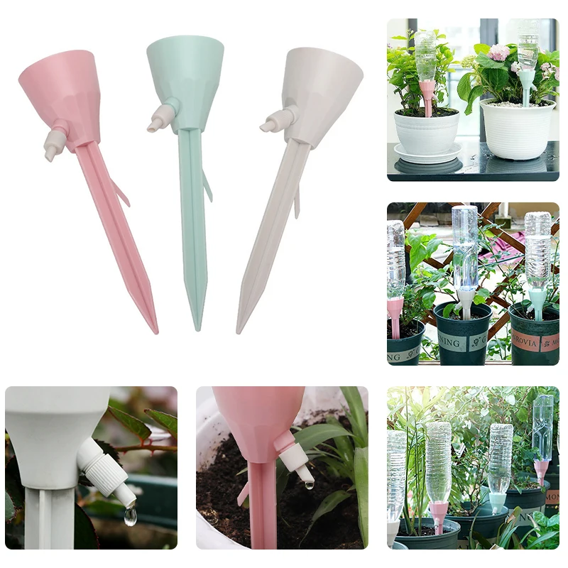 

Drip Watering Pointy Home Garden Watering System Gardening Tools Potted Plant Adjustable Indoor and Outdoor Automatic Supplies