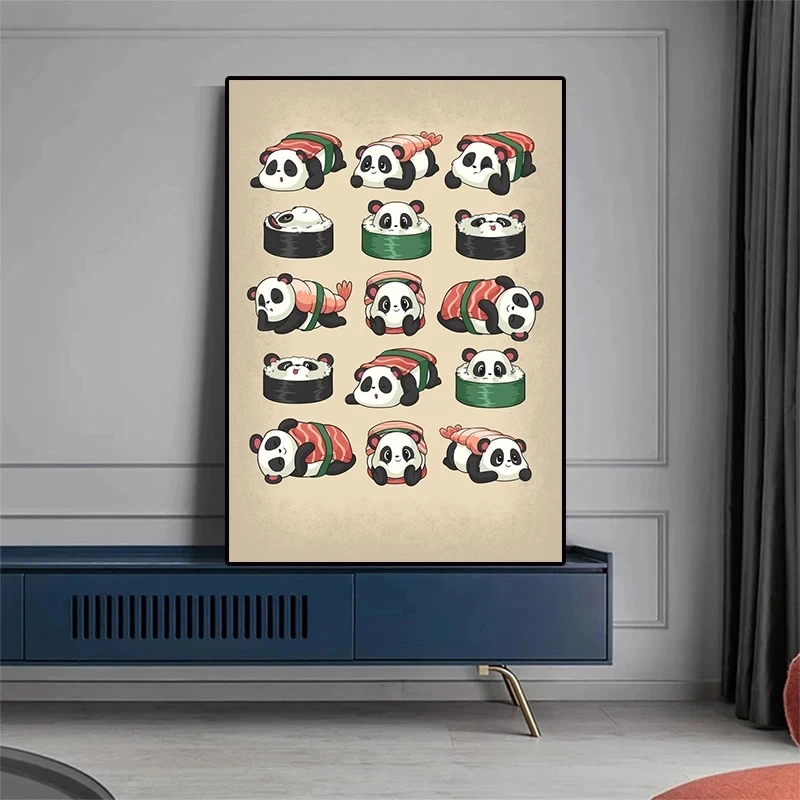 Японский котенок декоративная живопись укиё-э суши ресторан японский рамен