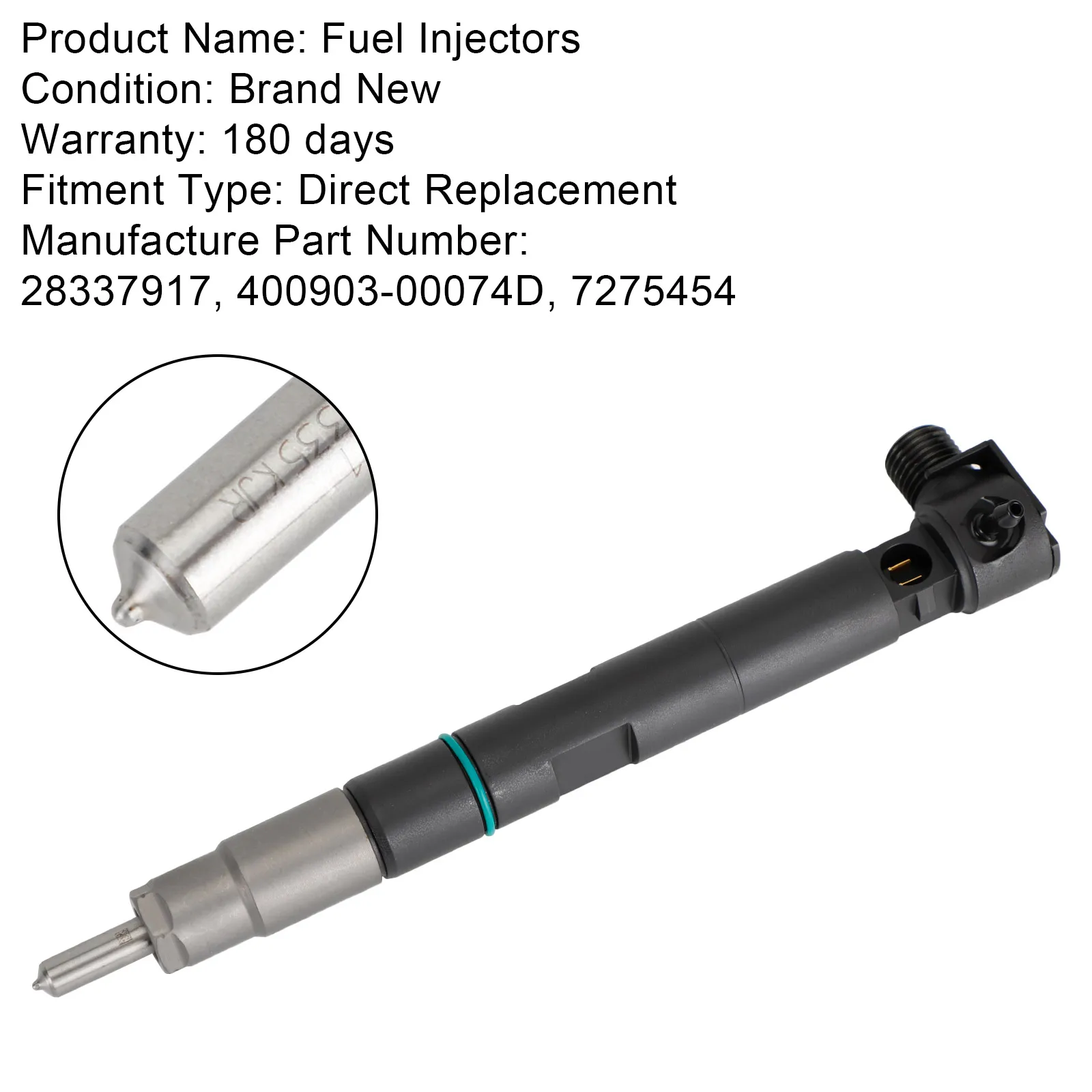 

Топливные форсунки Topteng 400903-00074D, подходит для Bobcat fit Doosan D24 D18, двигатель 28337917, 1 шт.