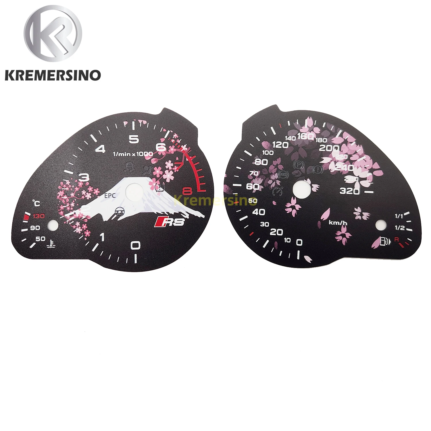 Наклейка для отделки приборной панели Audi A4 A5