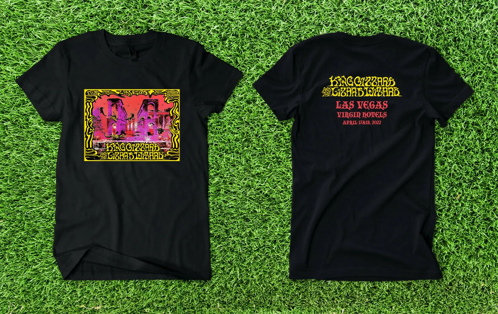 

king gizzard AND THE LIZARD las vegas virgin hotels april 17&18 2022